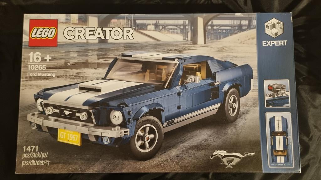 Lego ford mustang, Ophalen, Zo goed als nieuw, Auto, Overige merken