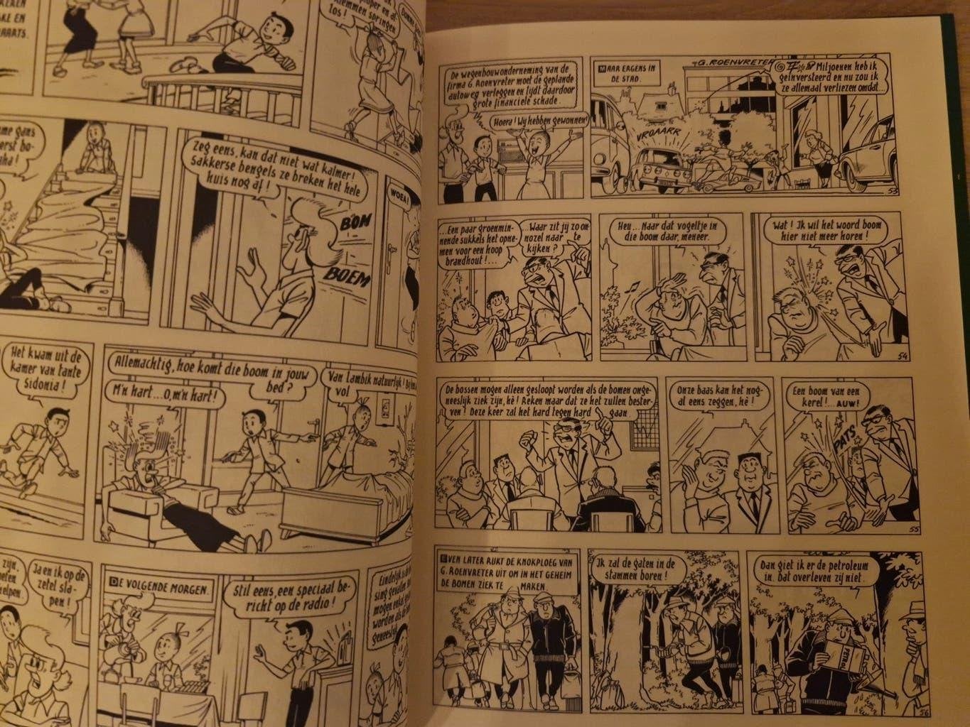tekening in HC Bomenstichting, Brabants stripspektakel 2001, Enlèvement ou Envoi, Willy Vandersteen, Une BD, Comme neuf