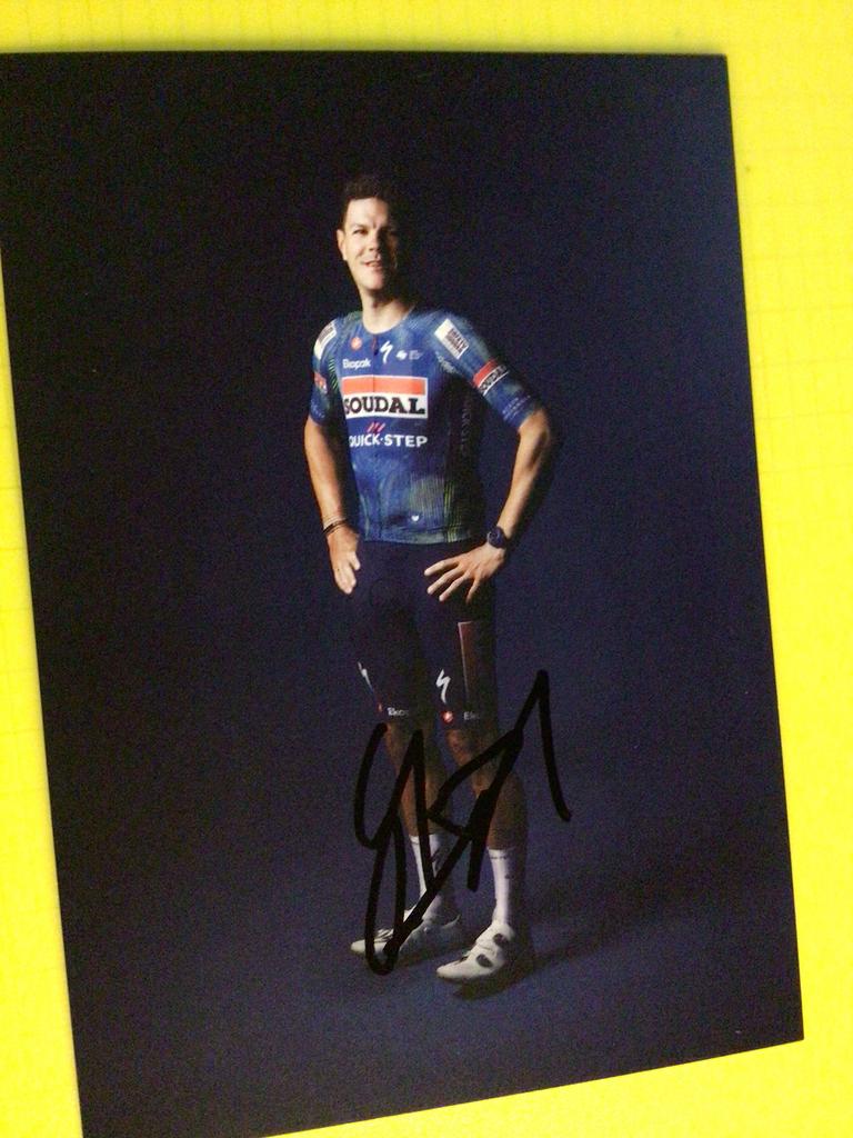 Wielerkaart 2026 team quick step jasper stuyven signe, Verzenden, Zo goed als nieuw
