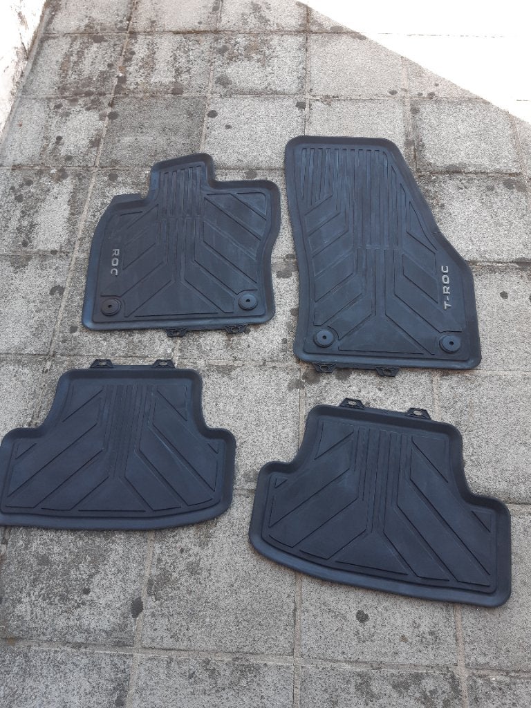 Tapis de sol caoutchouc Vw T-Roc, Enlèvement, Utilisé