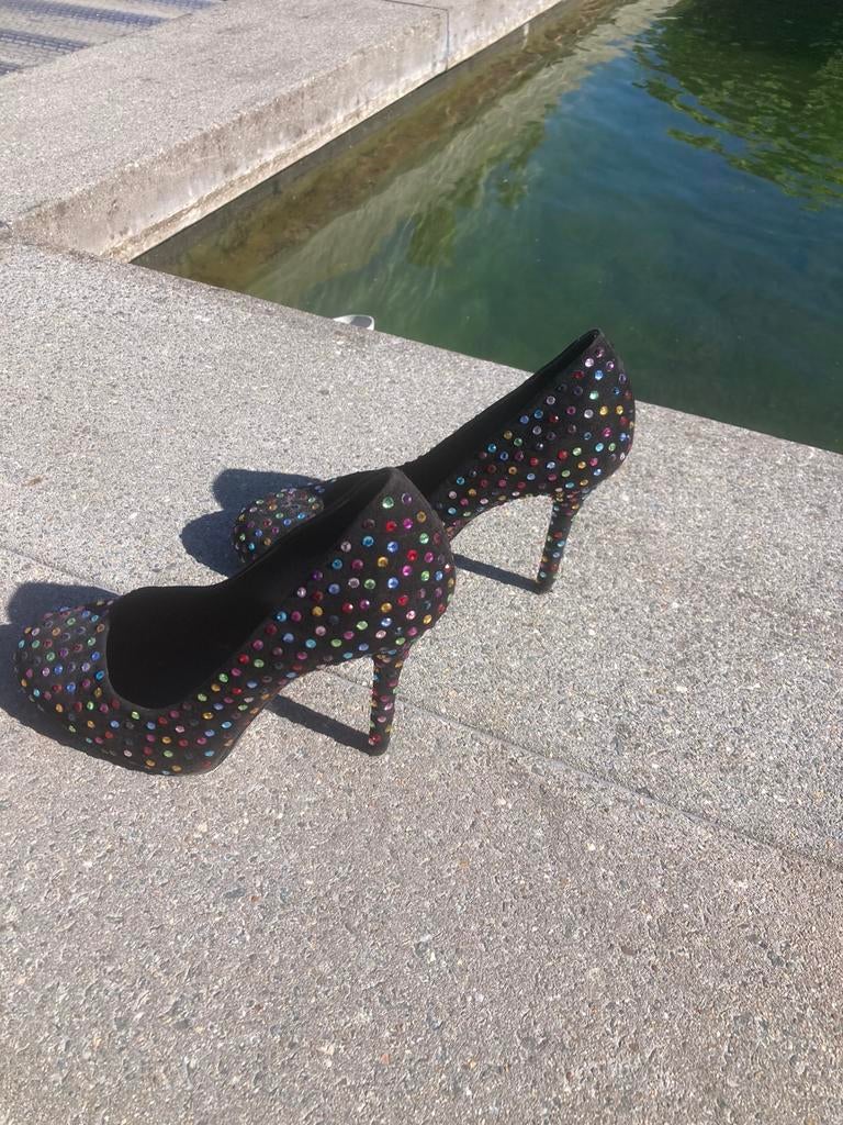 Talons hauts Dolce Gabbana D&G 38.5, Enlèvement, Comme neuf
