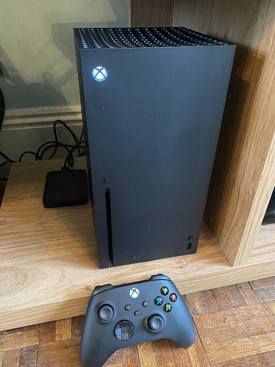 Xbox series X met controller, Games en Spelcomputers, Ophalen, Zo goed als nieuw, Xbox Series X