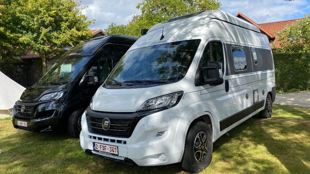 Camping-car Hymer, Caravanes & Camping, Siège de train, Jusqu'à 4, 5 à 6 mètres, Fiat