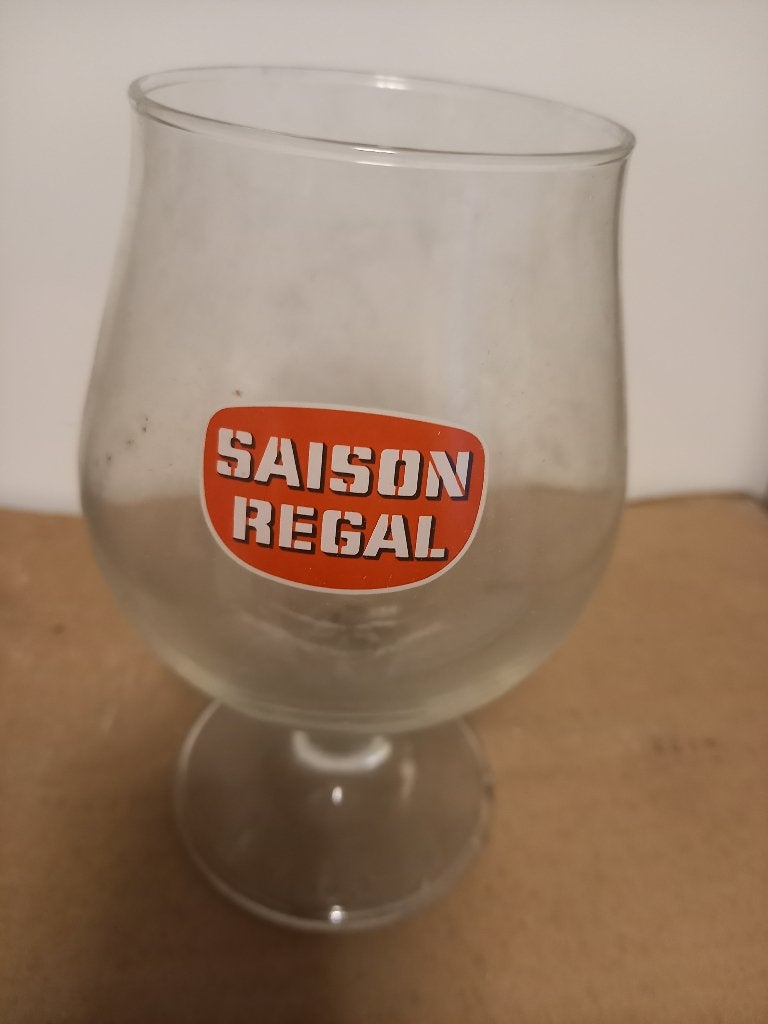 verre saison regal, Enlèvement ou Envoi, Utilisé, Verre ou Verres, Autres marques