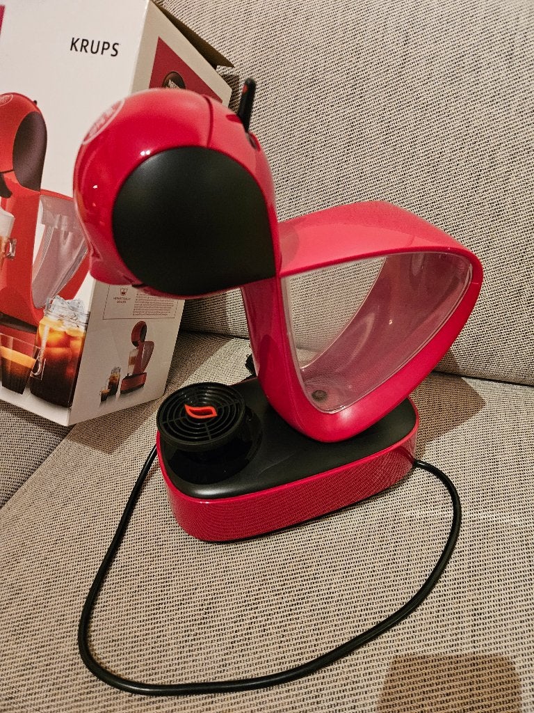Koffiemachine​ Infinissima KRUPS rood, Ophalen, Gebruikt