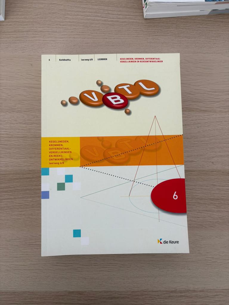 VBTL 6 leerboek krommen lw 6/8 ISBN 9789048603886, Boeken, Schoolboeken, Ophalen of Verzenden, Zo goed als nieuw, ASO, Wiskunde A