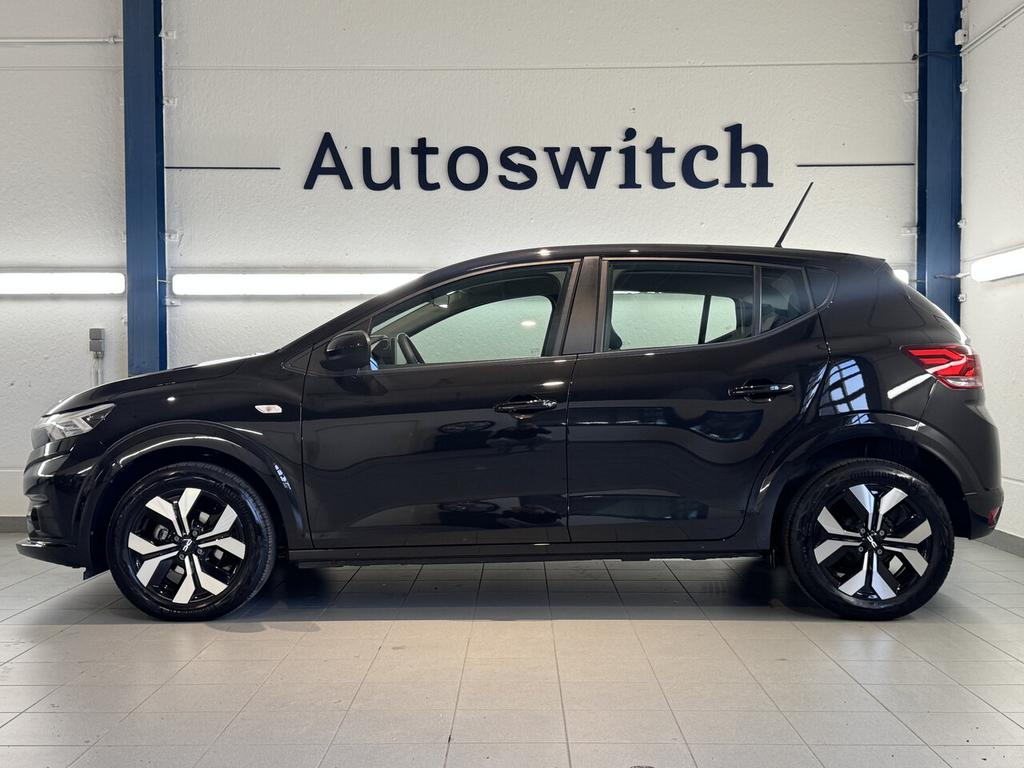 Dacia, Sandero, 1.0 TCe,, Auto's, 91 pk, Zwart, Bedrijf, 5 deurs
