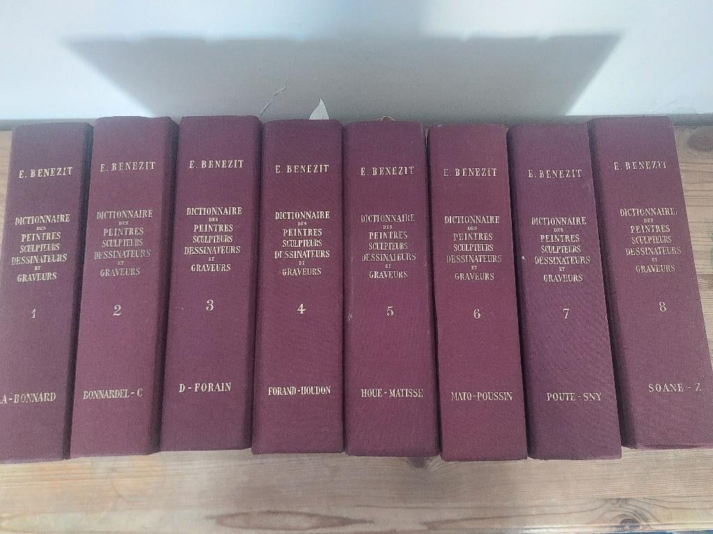 Benezit, kunstenaars enceclopedie, Boeken, Ophalen, Zo goed als nieuw, Complete serie