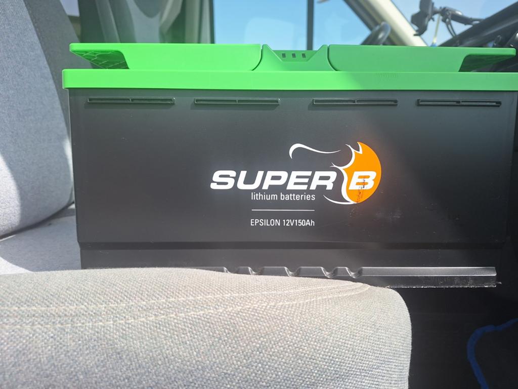 Super B Charge Lithiumbatterij 150A. Epsilon 12V150A., Caravans en Kamperen, Ophalen