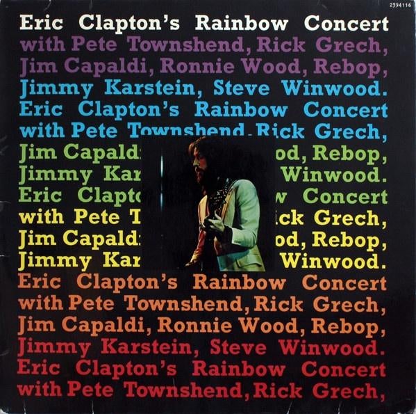 Eric Clapton – Eric Clapton's Rainbow Concert, Cd's en Dvd's, Vinyl | Jazz en Blues, Gebruikt, Blues, 1960 tot 1980, 12 inch, Ophalen of Verzenden
