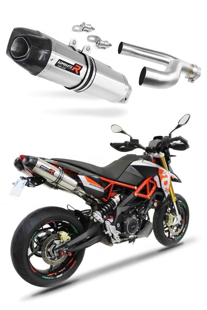 [DOMINATOR EXHAUST] APRILIA DORSODURO 900 2017 - 2020, Motoren, Verzenden, Nieuw