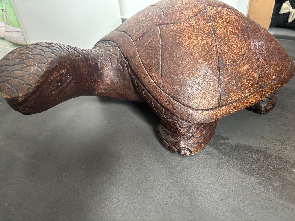 Schildpad (in hout), Antiek en Kunst, Ophalen