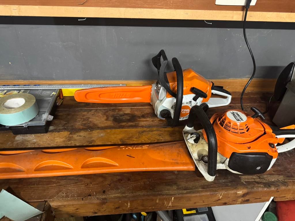 Lot stihl, Enlèvement, Utilisé