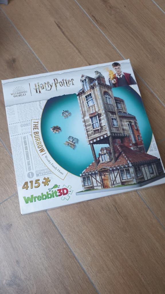 Harry Potter 3D puzzel (The Burrow), Ophalen