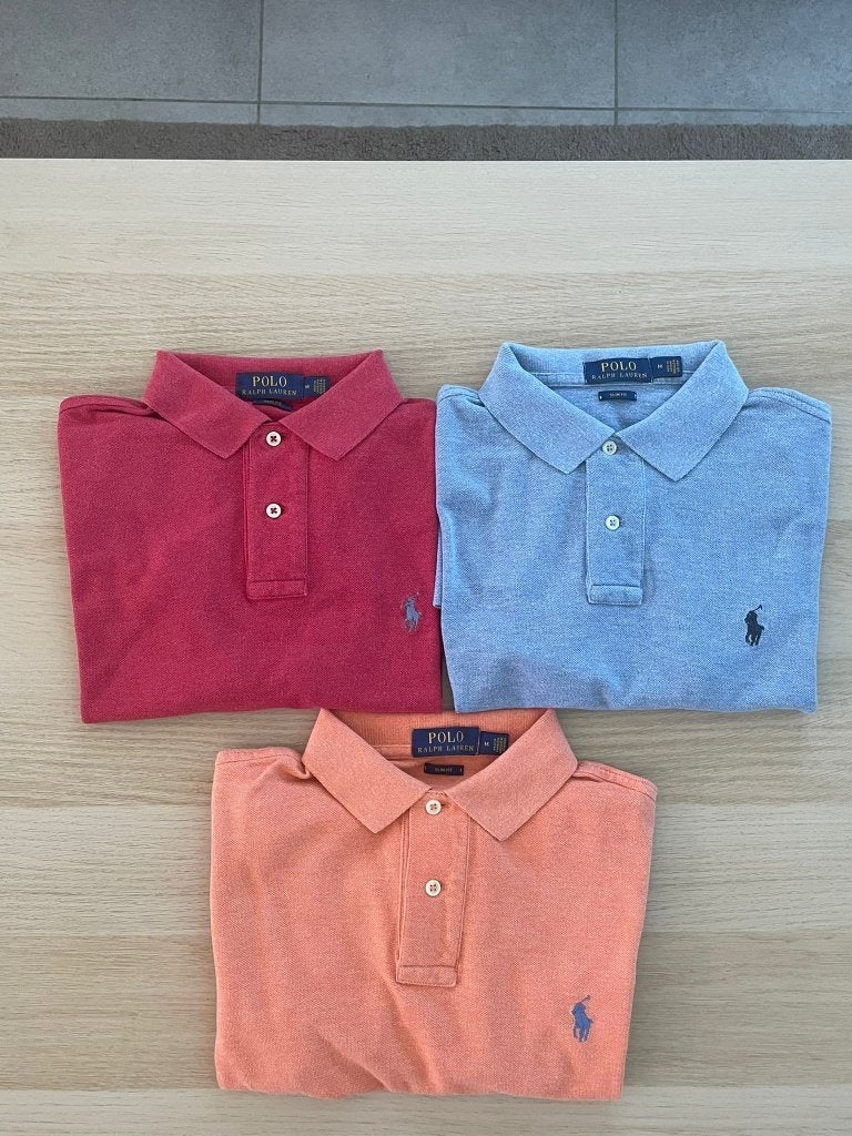 3 x Ralph Lauren Polo bundel, Kleding | Heren, Ralph Lauren, Ophalen of Verzenden, Zo goed als nieuw, Meerkleurig
