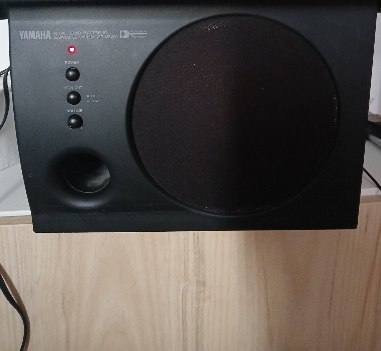 Caisson yamaha yst sw 10, Ophalen