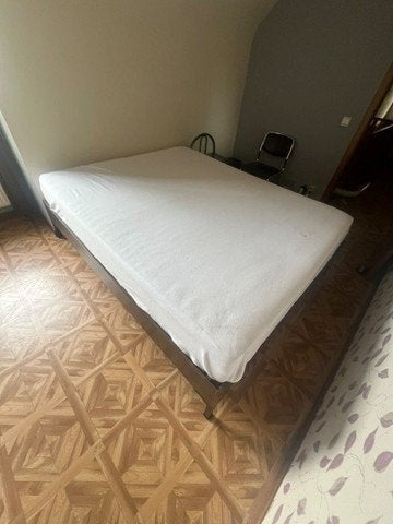 2-persoonsbed Ikea met dikke matras 160x200, Ophalen, Matras