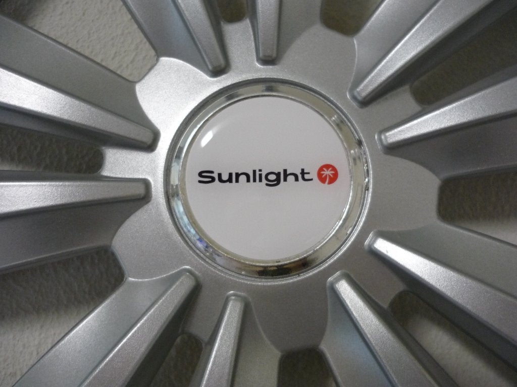 Sunlight 3D doming naafstickers caravan en camper, Epoxy, Verzenden, Nieuw, Overige typen
