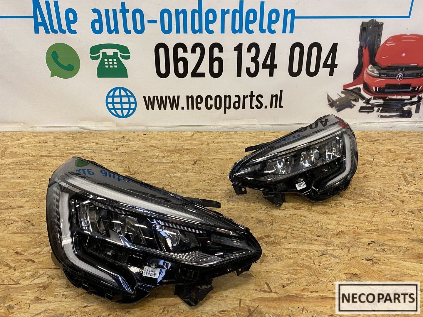 RENAULT CLIO 5 VOL LED KOPLAMP COMPLEET SET ORIGINEEL XENON, Gebruikt, -, Renault, -
