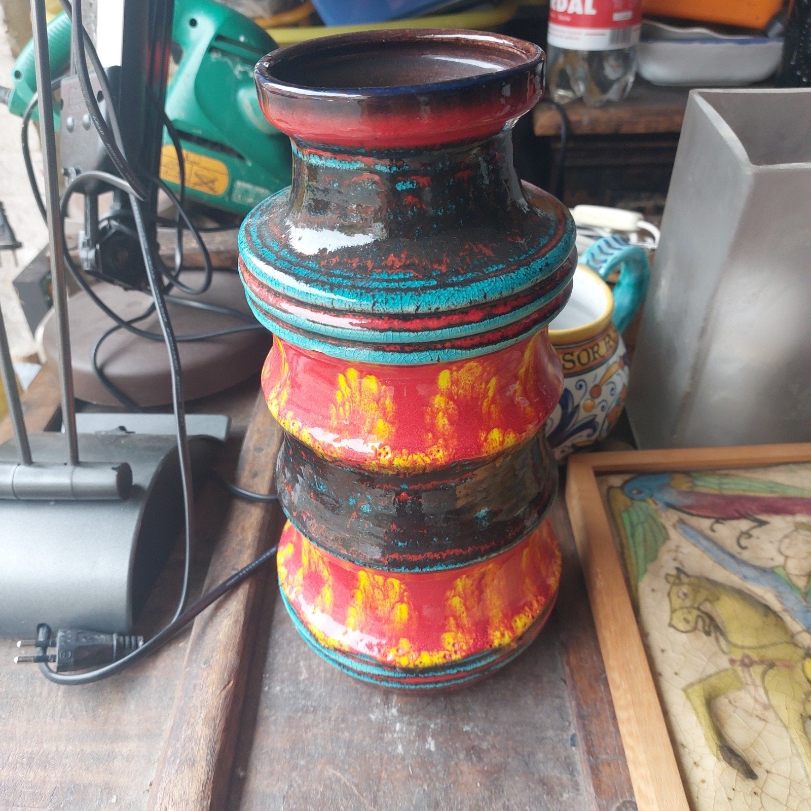 retro vaas, Antiek en Kunst, Ophalen