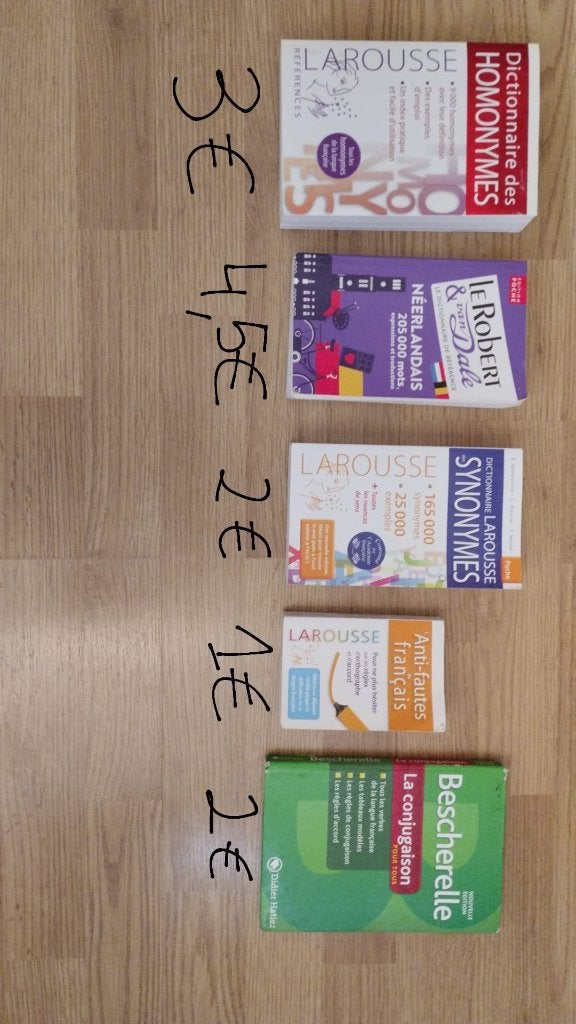 dictionnaires, prix sur photo, Enlèvement ou Envoi, Comme neuf, Larousse, Français