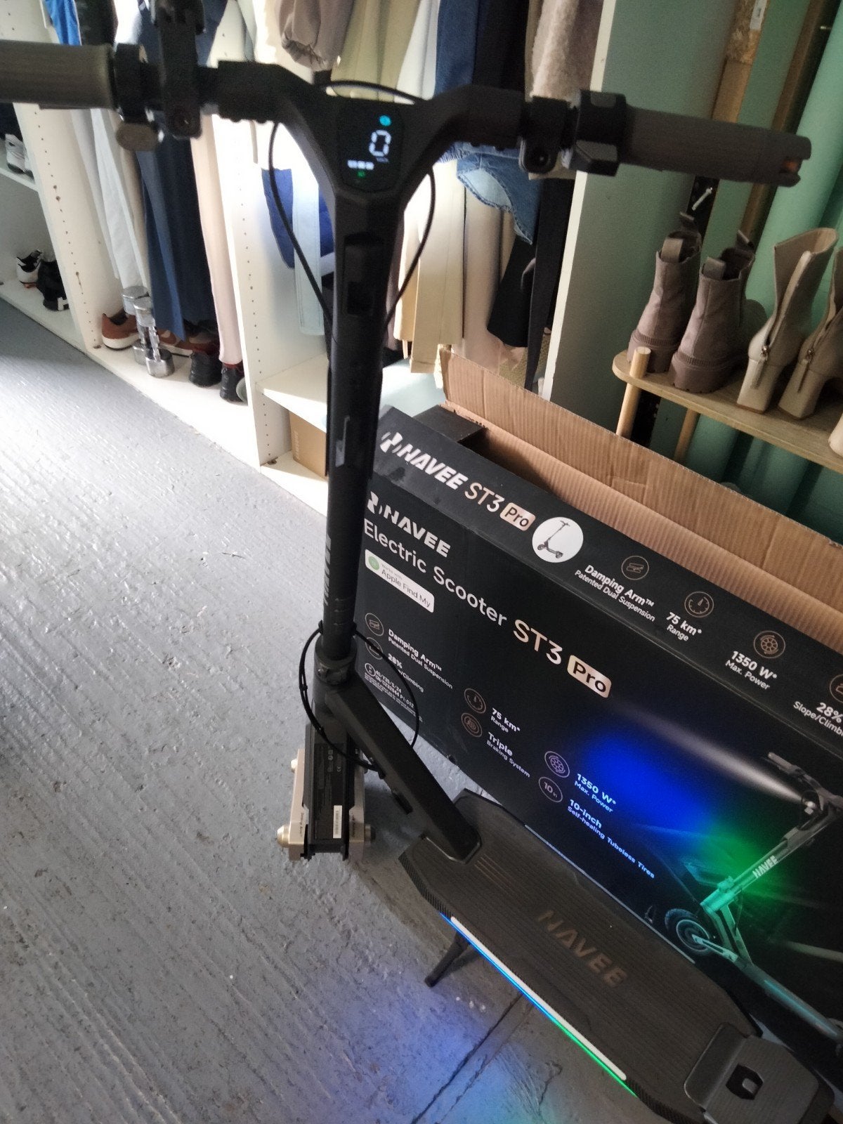 navee st3 pro, Enlèvement, Neuf, Step électrique (E-scooter), Navee