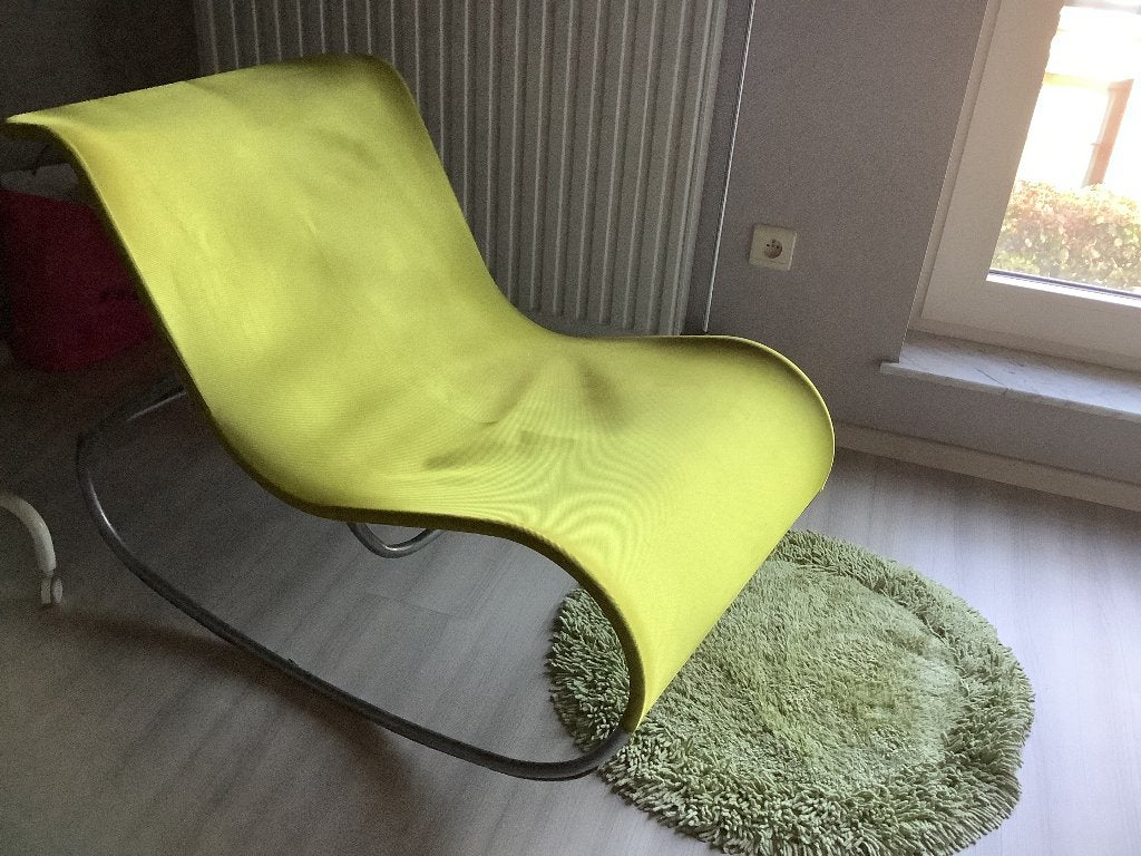 Vintage schommelstoel, Ophalen