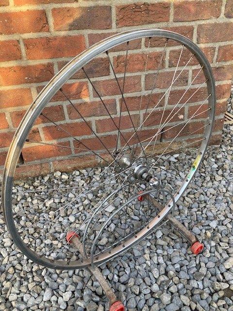 Retro koerswielen Campagnolo Nuovo Record, Fietsen en Brommers, Fietsonderdelen, Ophalen, Racefiets, Band