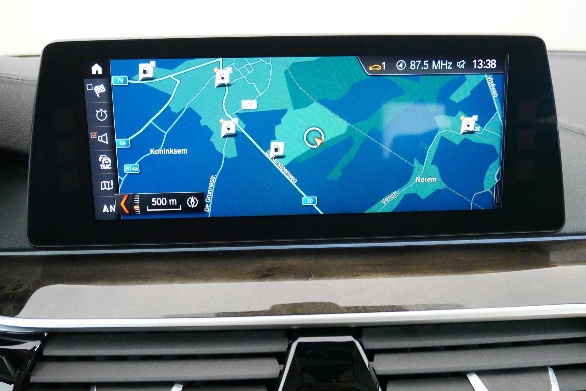 (1SGV015) BMW 5 - 2017, Autos, BMW, Argent ou Gris, Entreprise, Autre carrosserie, 44 g/km