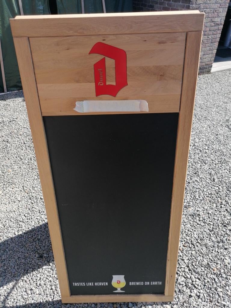 Duvel reclame bord nieuw nooit gebruikt geweest, Verzamelen, Ophalen