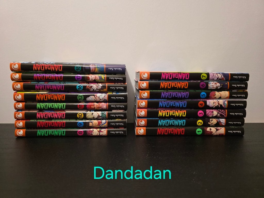 Dandadan 1 à 19 (manque 13, 14 et 15), Livres, Enlèvement, Comme neuf