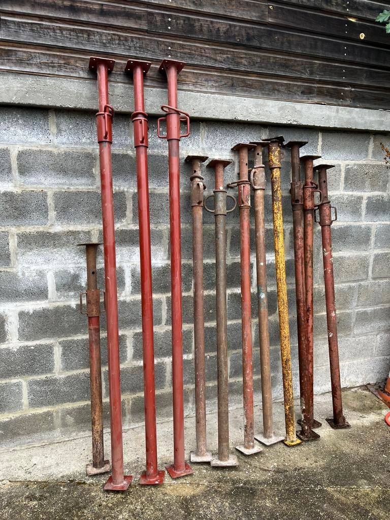 Étançons, Bricolage & Construction, Échafaudages, Enlèvement, Utilisé, Autres types, Moins de 2 mètres