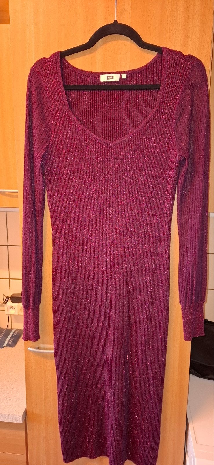 Bordeaux jurk met glitter, Kleding | Dames, Jurken, Ophalen of Verzenden
