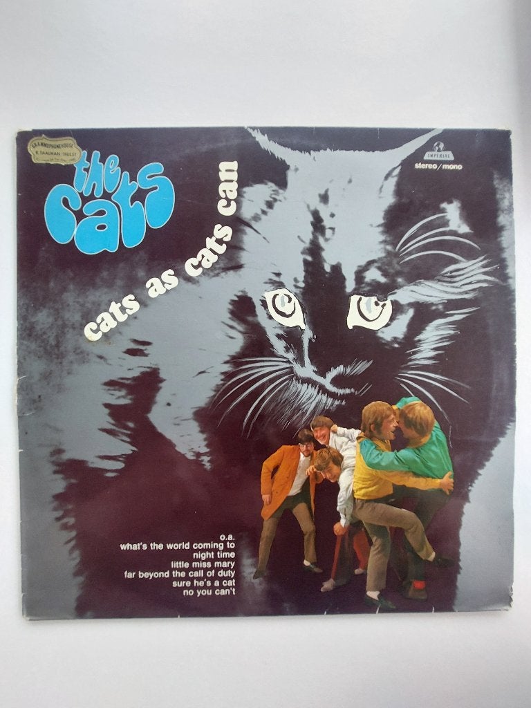 The Cats - Cats As Cats Can (1967 - 1ste Lp), LP, Gebruikt, Ophalen of Verzenden, Poprock