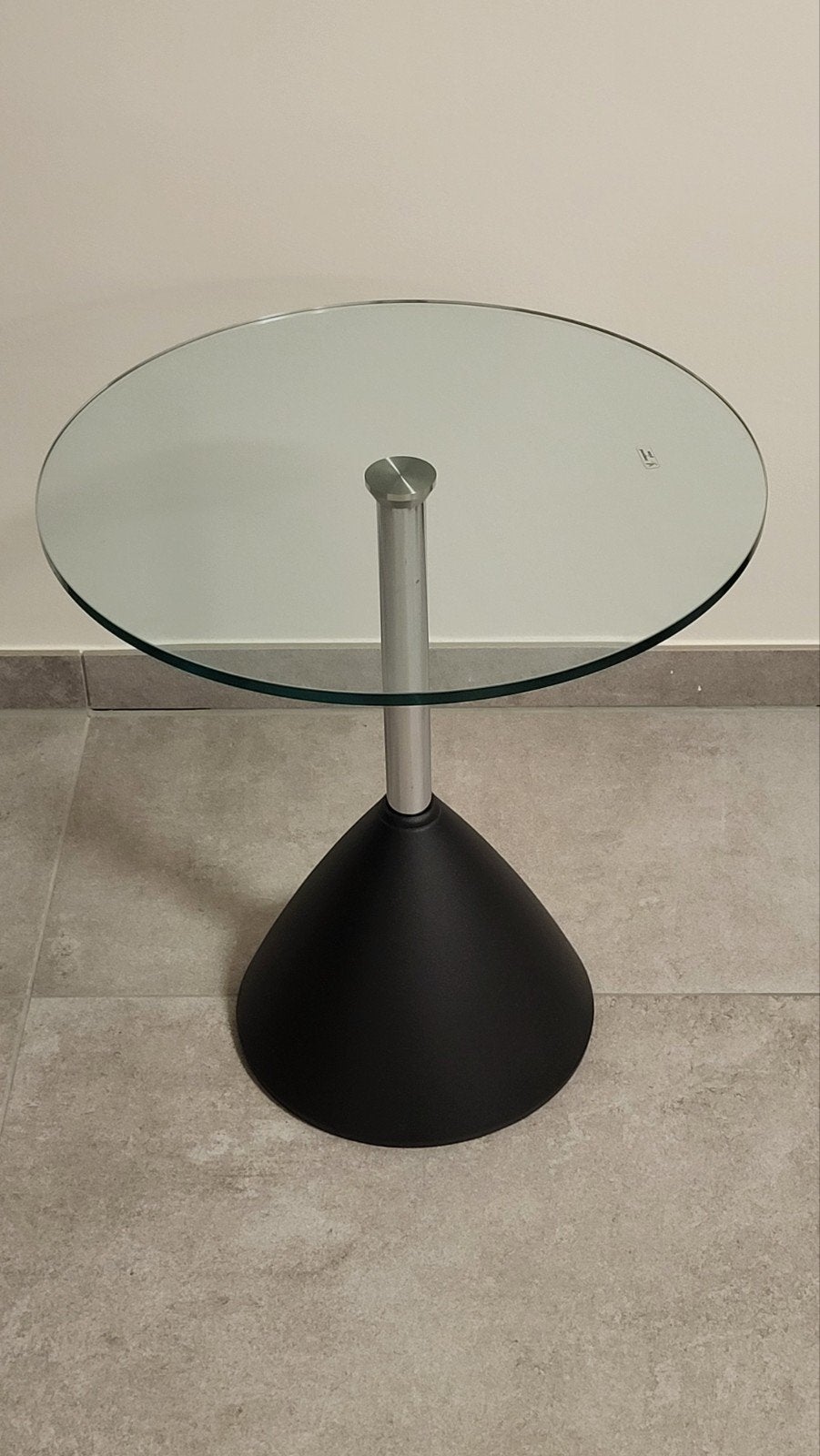 Design salon of bijzettafel, Rond, Tijdloos, Ophalen, 45 tot 60 cm