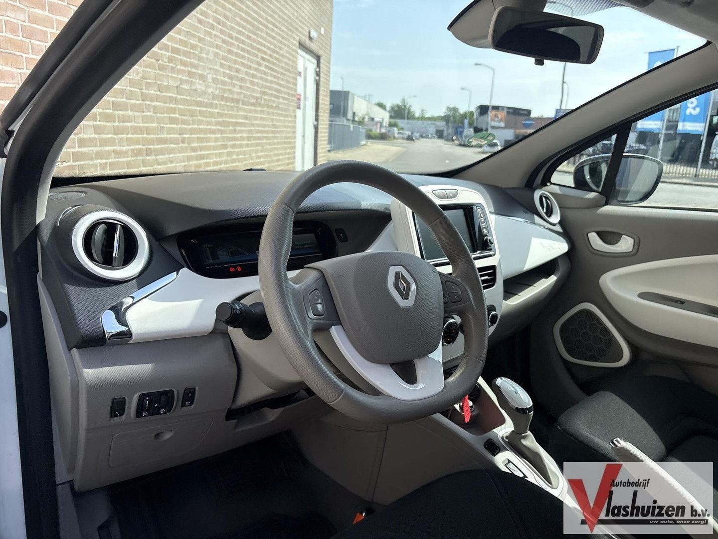Renault ZOE Q210 Zen Quickcharge 22 kWh (ex Accu) | Climate, Auto's, Automaat, Wit, ZOE, Parkeersensor