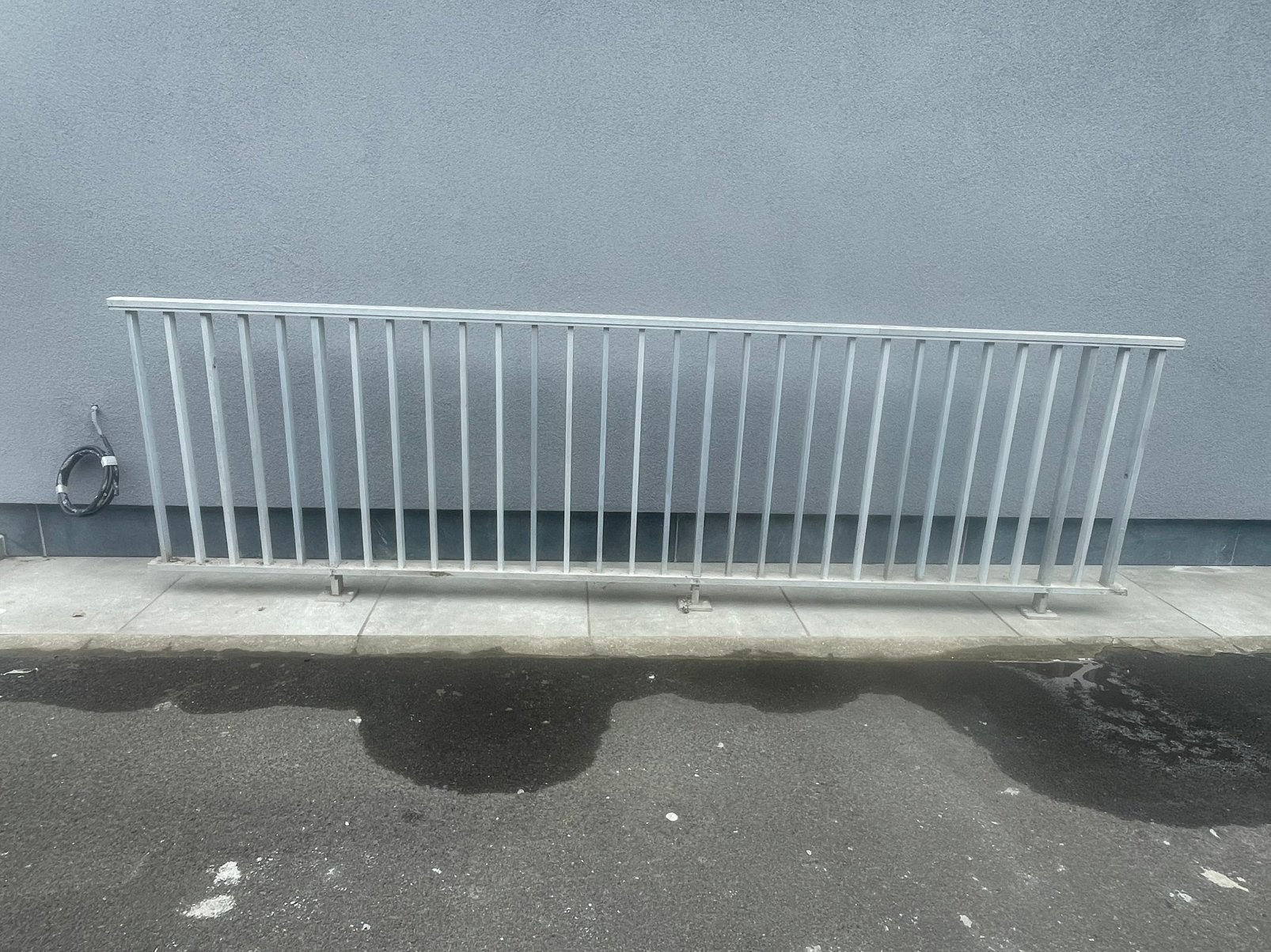 Aluminium Balustrades (4 stuks beschikbaar), Jardin & Terrasse, Enlèvement, Comme neuf, Aluminium
