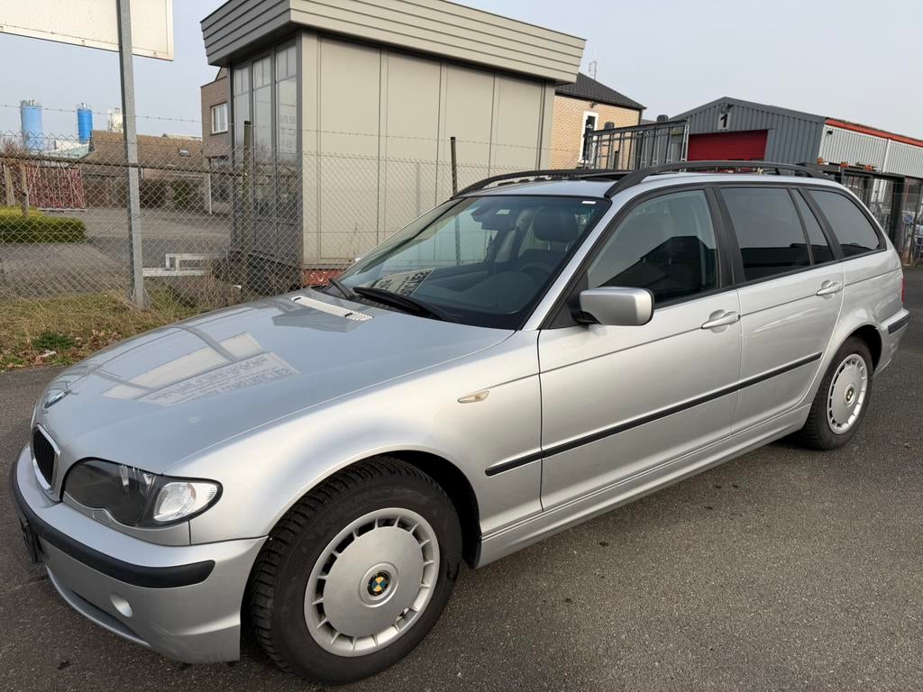 Bmw 316i 162.935km 1.8 benzine euro 4 gekeurd voor verkoop, Auto's, Stof, Parkeersensor, Bedrijf, Euro 4