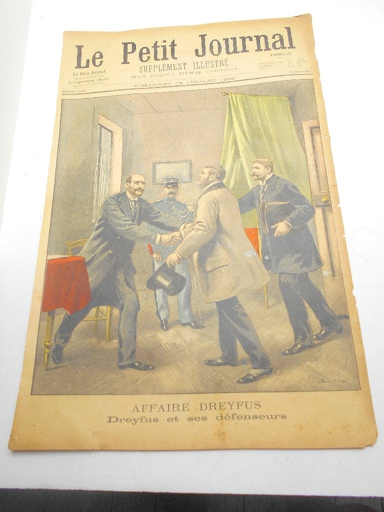 document ancien Le petit journal 1899 Dreyfus, Livres, Enlèvement ou Envoi, Utilisé, Journal