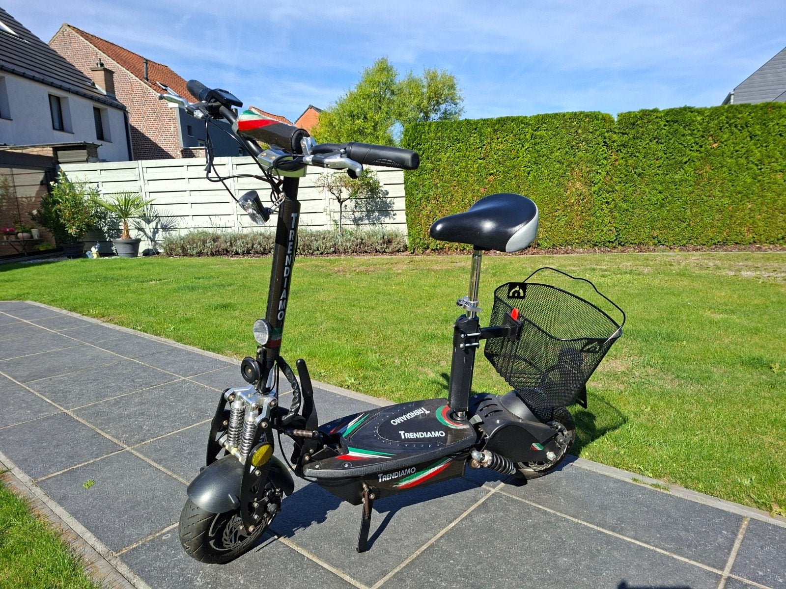 Trendiamo zitstep, Fietsen en Brommers, Ophalen, Zo goed als nieuw, Trendiamo, Opvouwbaar