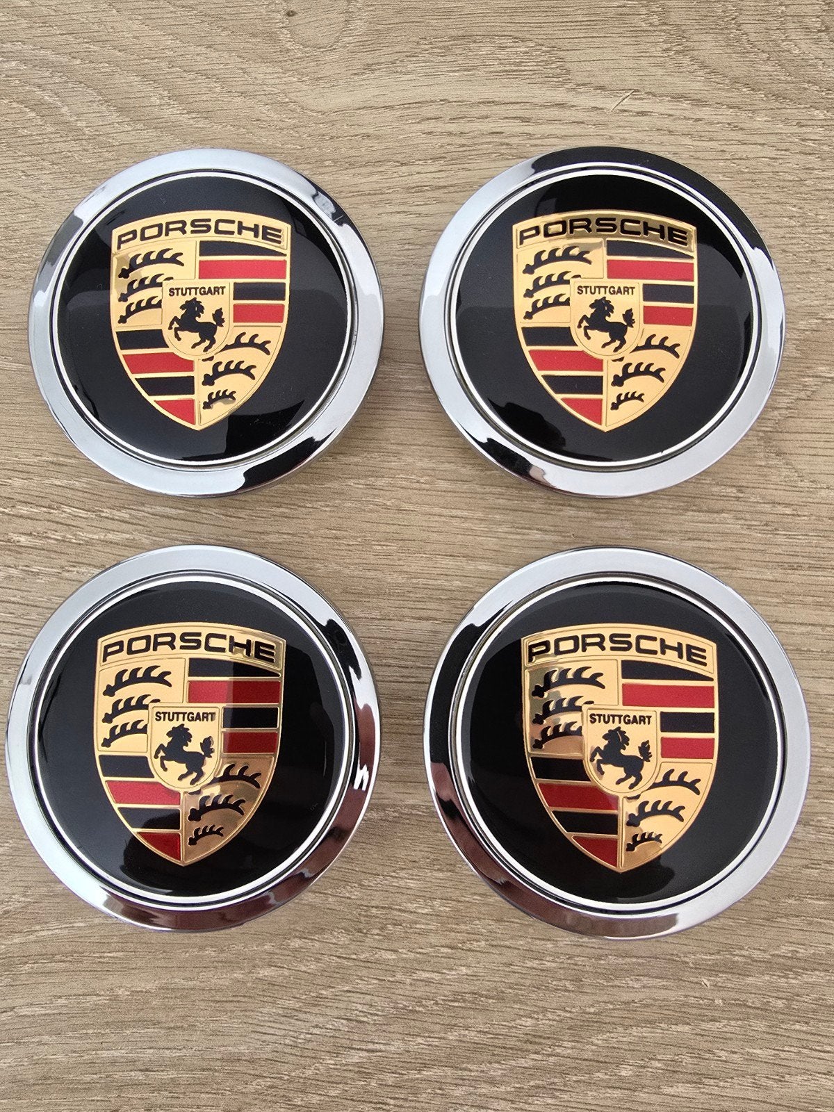 Jantes Porsche, capuchons centraux, 76 mm, Autos : Divers, Enjoliveurs, Enlèvement ou Envoi, Neuf