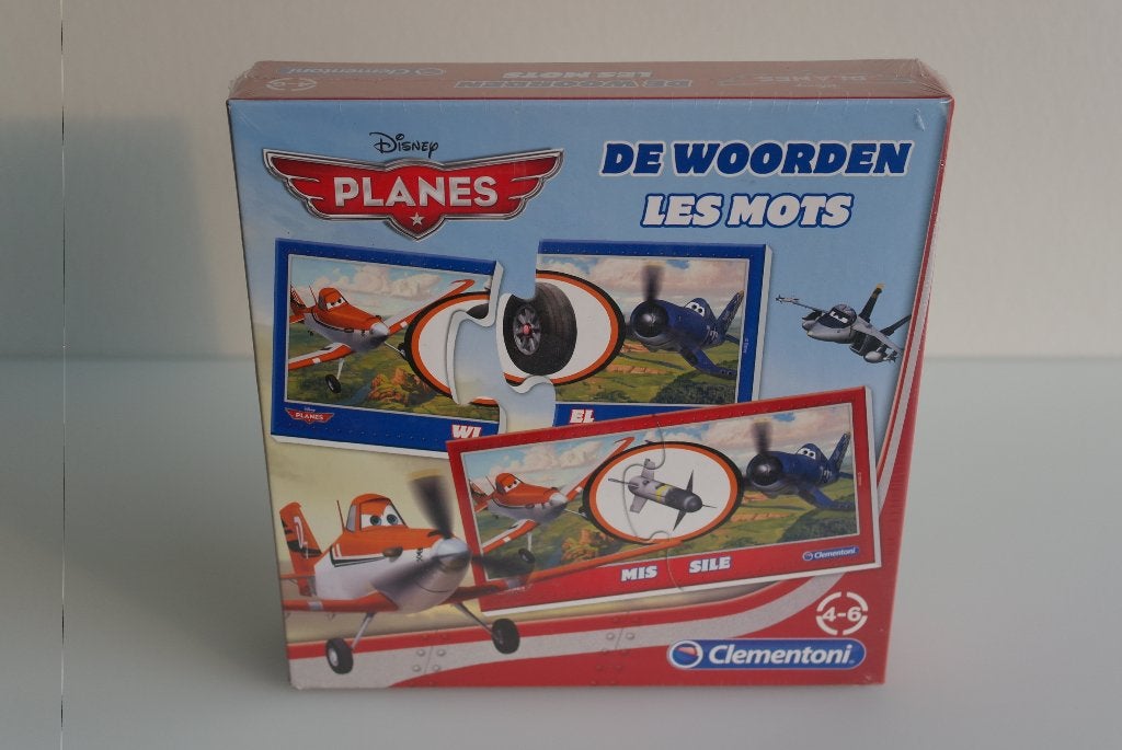 spel/puzzel planes woorden clementoni (nieuw), Kinderen en Baby's, Speelgoed | Educatief en Creatief, Ophalen of Verzenden, Nieuw
