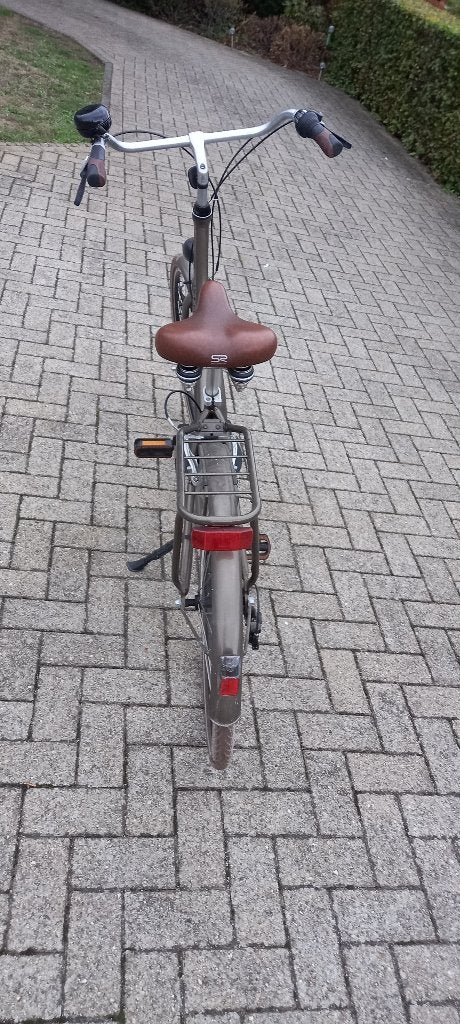 Fiets - vrouw - studenten, Fietsen en Brommers, Fietsen | Dames | Damesfietsen, Gebruikt, Velgrem, Versnellingen, Ophalen