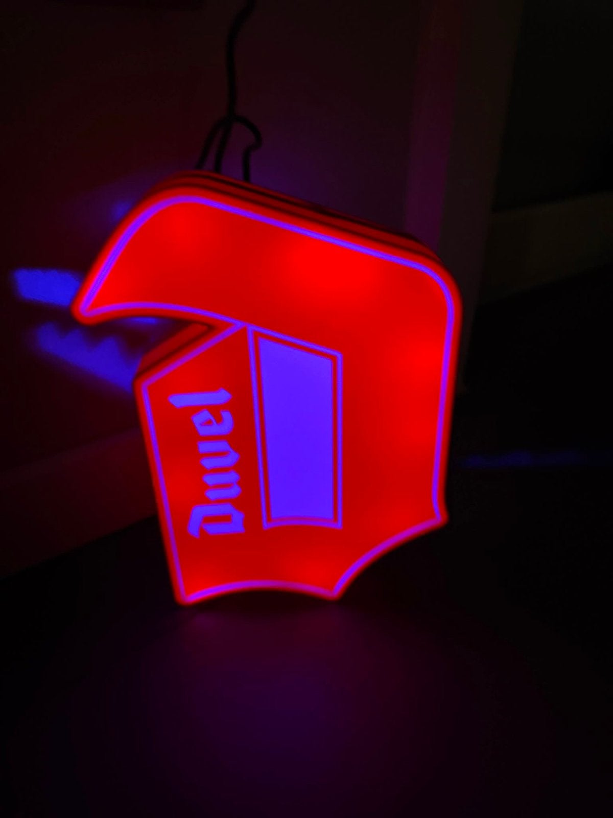 Vaderdag “Duvel lichtbox”, Verzamelen, Biermerken, Zo goed als nieuw, Ophalen
