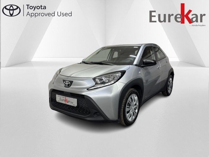 Toyota Aygo 1.0 VVT-i Play, Autos, Toyota, Argent ou Gris, Achat, 998 cm³, Euro 6