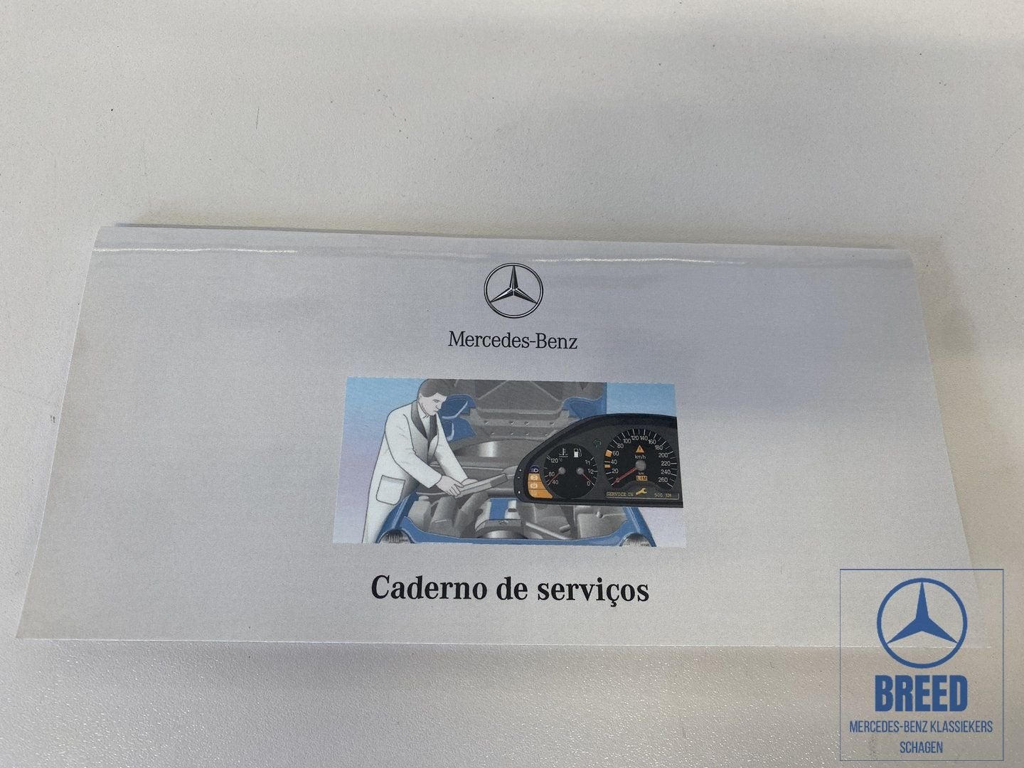 NOS onderhoudsboekje Mercedes-Benz R129 R170 W202 C208 W210, Enlèvement ou Envoi