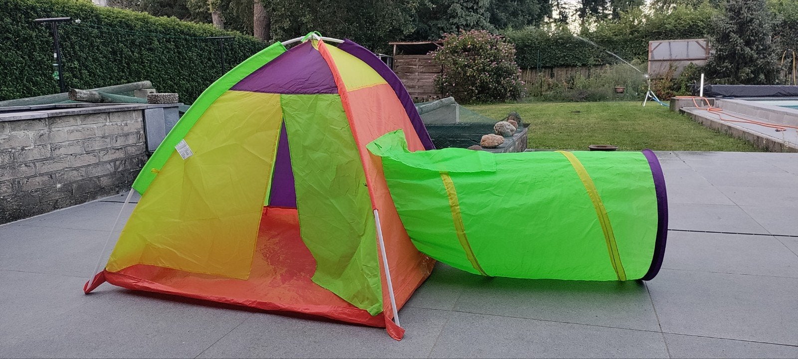 Kinder tent met tunnel, Kinderen en Baby's, Speelgoed | Speeltenten, Ophalen, Zo goed als nieuw