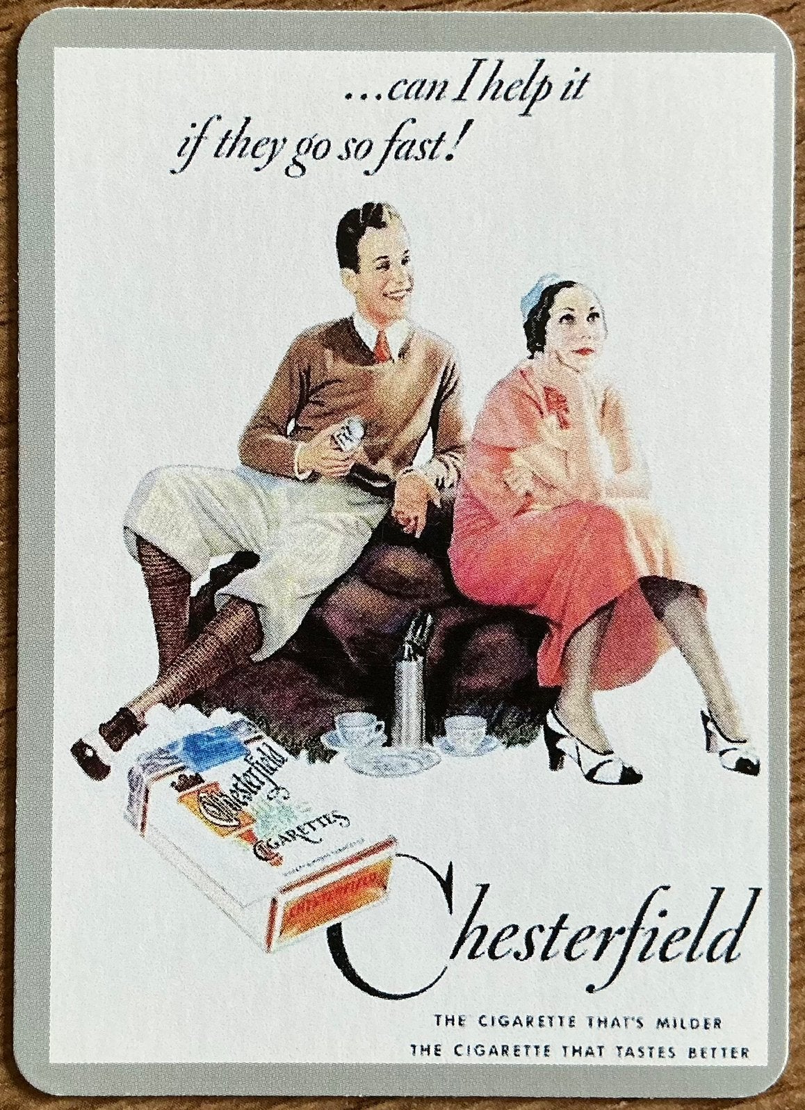 CIGARETTES Spock CHESTERFIELD, Collections, Enlèvement ou Envoi, Comme neuf, Carte(s) à jouer
