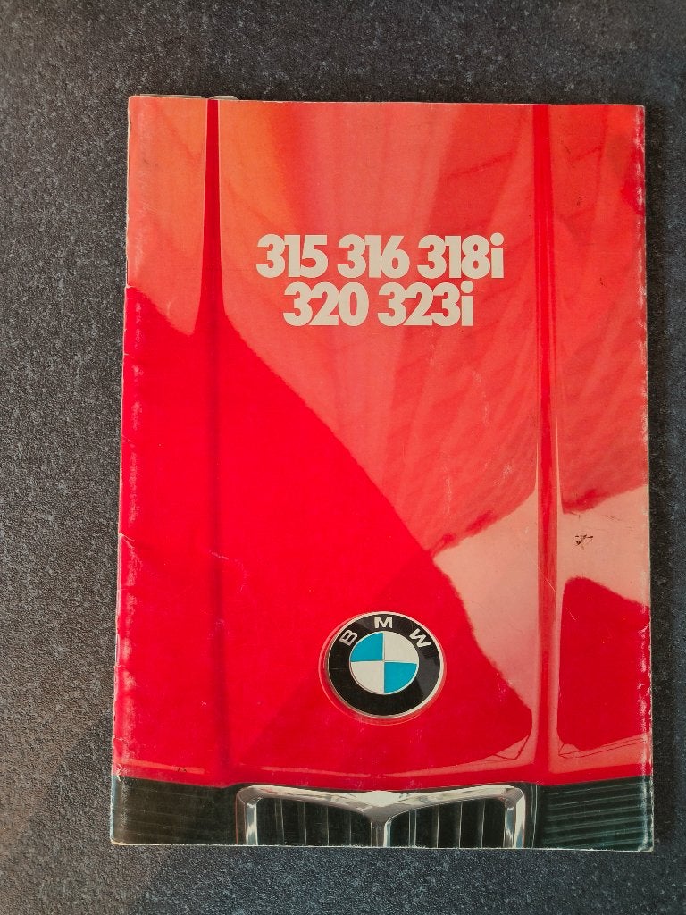 folder BMW e21 315 - 323i, Ophalen, BMW