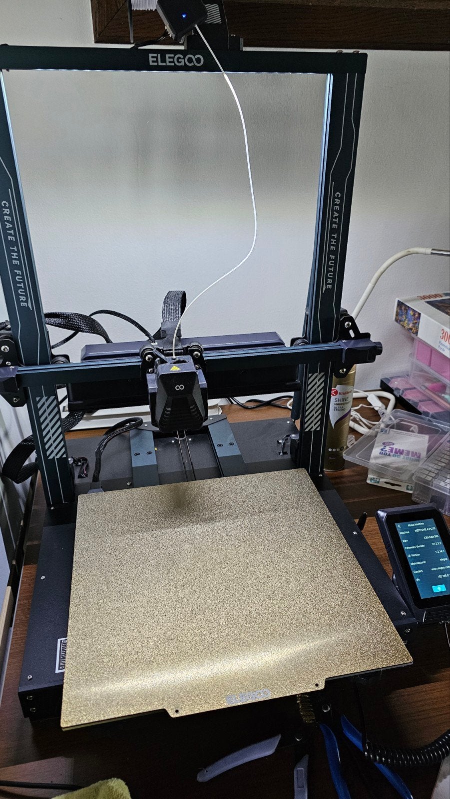 Elegoo Neptune 4 Plus 3D Printer, Informatique & Logiciels, Wi-Fi intégré, Elegoo, Comme neuf, Enlèvement